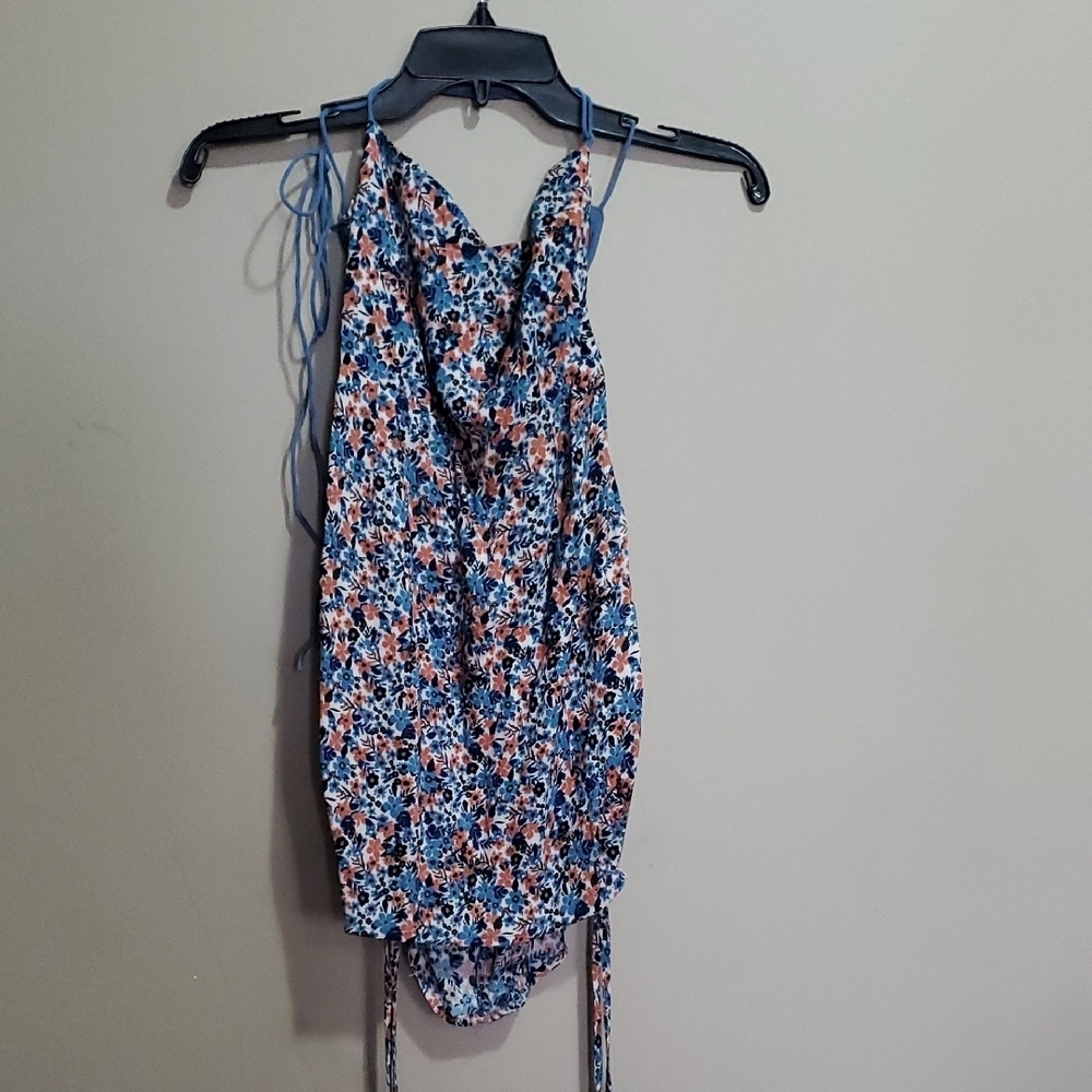 Skylar + Madison Floral Backless Dress Size M